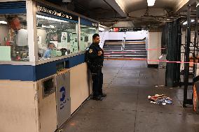 45-year-old Man Stabbed In The Chest At MTA Subway Train Station In Mott Haven Section Of Bronx New York