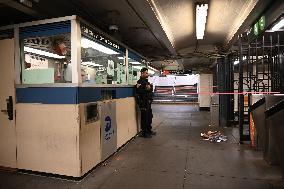 45-year-old Man Stabbed In The Chest At MTA Subway Train Station In Mott Haven Section Of Bronx New York