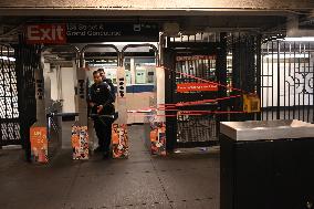 45-year-old Man Stabbed In The Chest At MTA Subway Train Station In Mott Haven Section Of Bronx New York