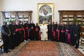 Pope Francis In Private Audiences - Vatican