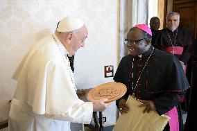 Pope Francis In Private Audiences - Vatican