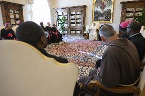 Pope Francis In Private Audiences - Vatican