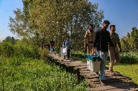 Preparations For The Second Phase Of Voting During Assembly Elections In Kashmir