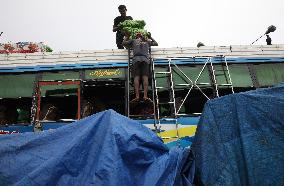 India-Business –Bus Terminal, In India, Kolkata, West Bengal - 24 Sep 2024