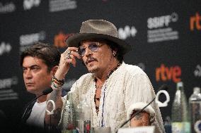 San Sebastian - Johnny Depp Press Conference