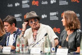 San Sebastian - Johnny Depp Press Conference