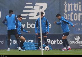 FC Porto training session