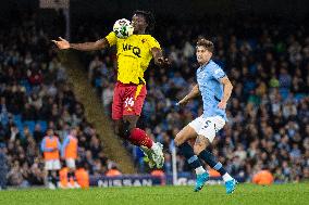 Manchester City v Watford - Carabao Cup Third Round