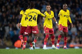 Manchester City v Watford - Carabao Cup Third Round