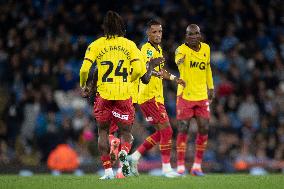 Manchester City v Watford - Carabao Cup Third Round