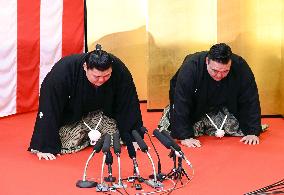 Sumo: Onosato earns promotion to ozeki