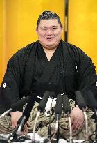 Sumo: Onosato earns promotion to ozeki