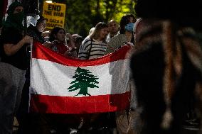 Protest for Lebanon at the White House