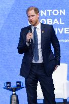 Prince Harry Speaks At Clinton Global Initiative - NYC