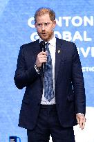 Prince Harry Speaks At Clinton Global Initiative - NYC