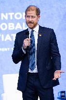 Prince Harry Speaks At Clinton Global Initiative - NYC