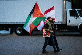 Protest for Lebanon at the White House