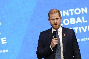 Prince Harry At Clinton Global Initiative - NYC