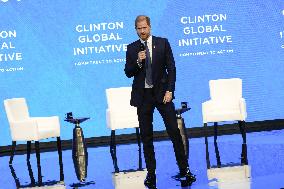 Prince Harry At Clinton Global Initiative - NYC