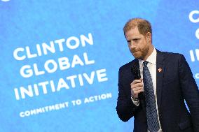 Prince Harry At Clinton Global Initiative - NYC