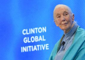 Jane Goodall At Clinton Global Initiative - NYC