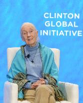 Jane Goodall At Clinton Global Initiative - NYC