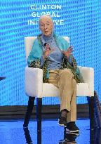 Jane Goodall At Clinton Global Initiative - NYC