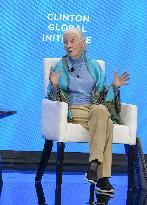 Jane Goodall At Clinton Global Initiative - NYC