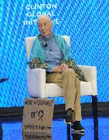 Jane Goodall At Clinton Global Initiative - NYC