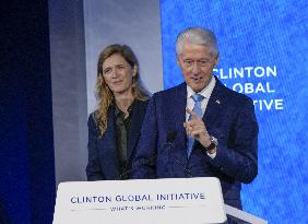 Bill Nelson At Clinton Global Initiative - NYC