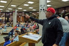 Springfield Election Town Meeting - Ohio