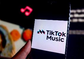 Illustration TikTok Music