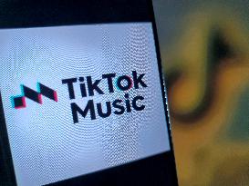 Illustration TikTok Music