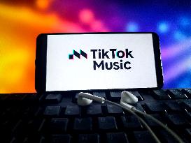 Illustration TikTok Music