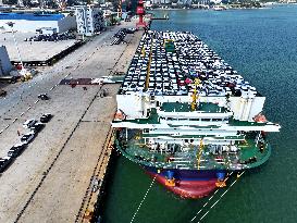 Lianyungang Port Automobile Export