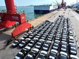 Lianyungang Port Automobile Export