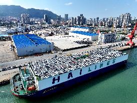 Lianyungang Port Automobile Export