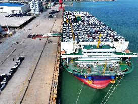 Lianyungang Port Automobile Export