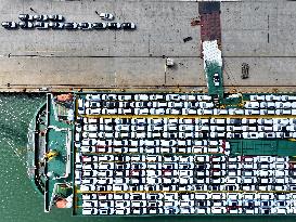 Lianyungang Port Automobile Export