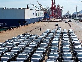 Lianyungang Port Automobile Export