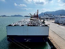 Lianyungang Port Automobile Export