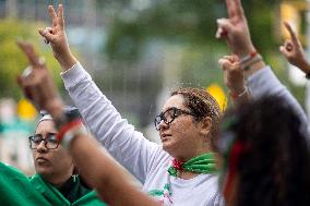 Iranian Opposition Protest Outside The UN - NYC