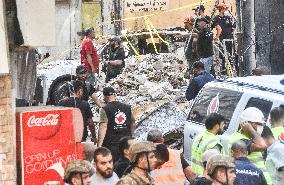 Israeli Airstrike On South Beirut Kills 6 People