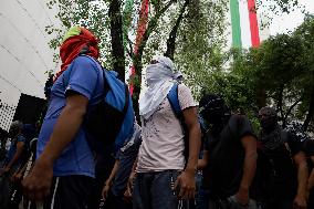 Mothers And Fathers Of The 43 Ayotzinapa Students March 10 Years After Their Disappearance