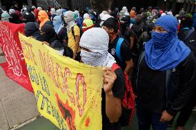 Mothers And Fathers Of The 43 Ayotzinapa Students March 10 Years After Their Disappearance