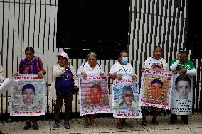 Mothers And Fathers Of The 43 Ayotzinapa Students March 10 Years After Their Disappearance