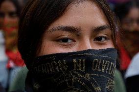 Mothers And Fathers Of The 43 Ayotzinapa Students March 10 Years After Their Disappearance