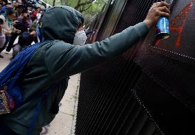 Mothers And Fathers Of The 43 Ayotzinapa Students March 10 Years After Their Disappearance