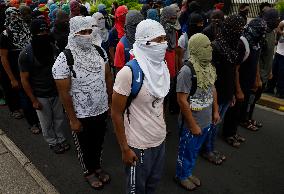 Mothers And Fathers Of The 43 Ayotzinapa Students March 10 Years After Their Disappearance