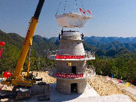 500m Aperture Spherical Radio Telescope Construction - China